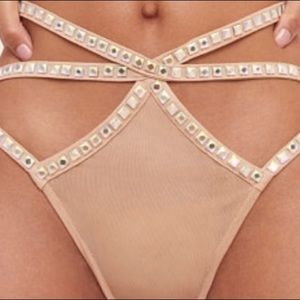 For Love &  lemons jackpot high panty xs